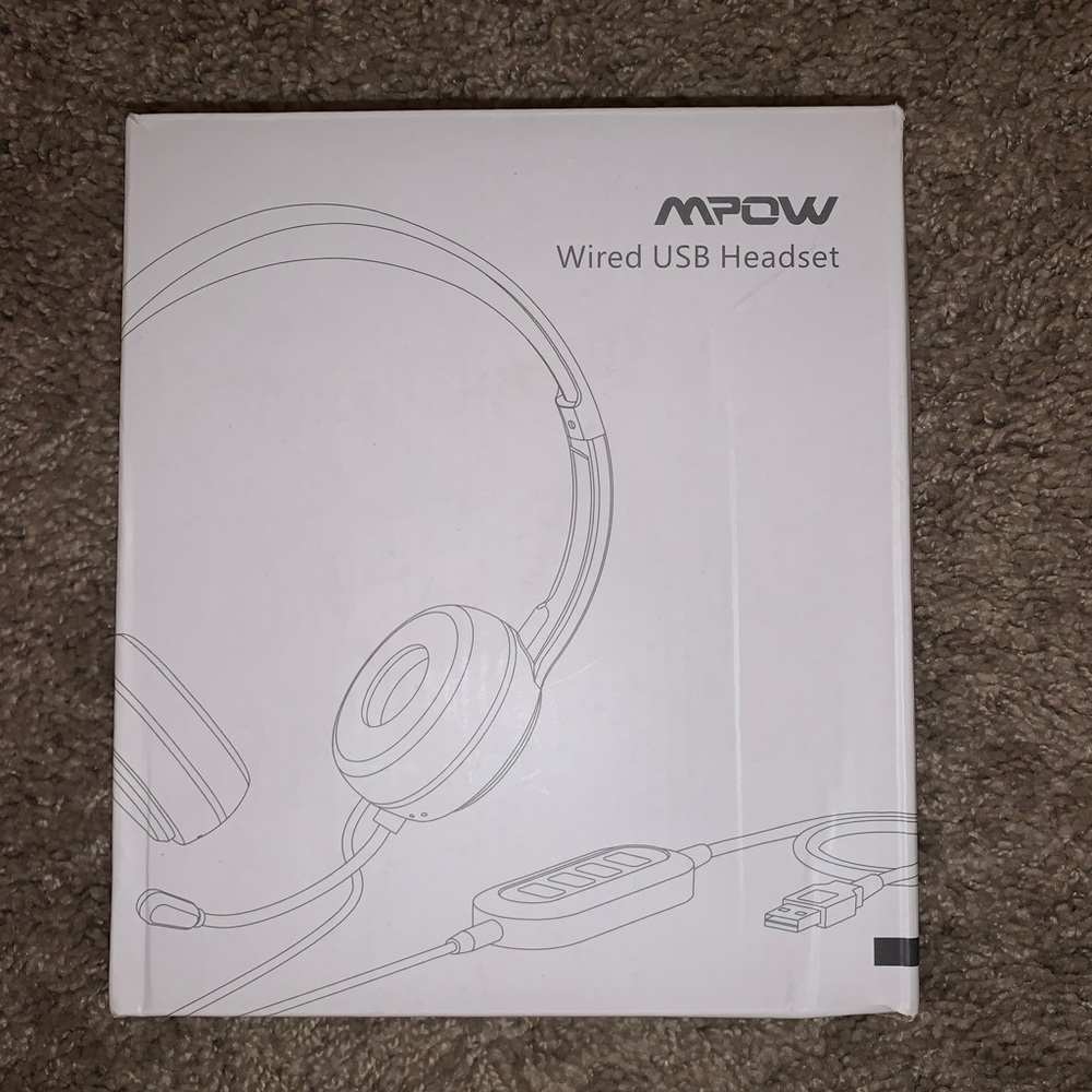 Mpow Wired USB Headset